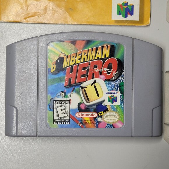 Bomberman Hero Nintendo 64 N64 cib complete - Picture 2 of 15